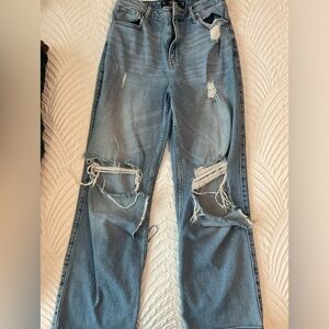 Hollister ultra high-rise dad jeans